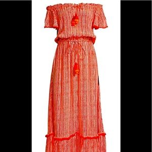 Tessora maxi red sundress